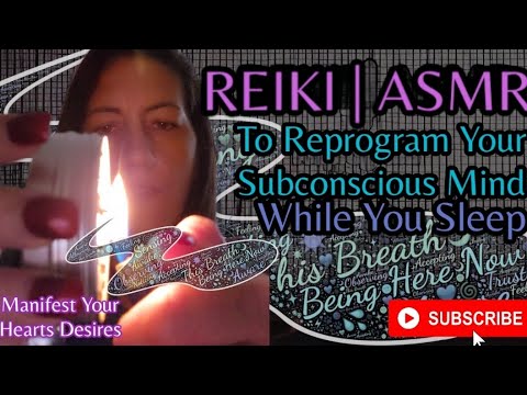 REIKI | ASMR Reprogram Subconscious While You Sleep #reiki #asmr #fyp # ...