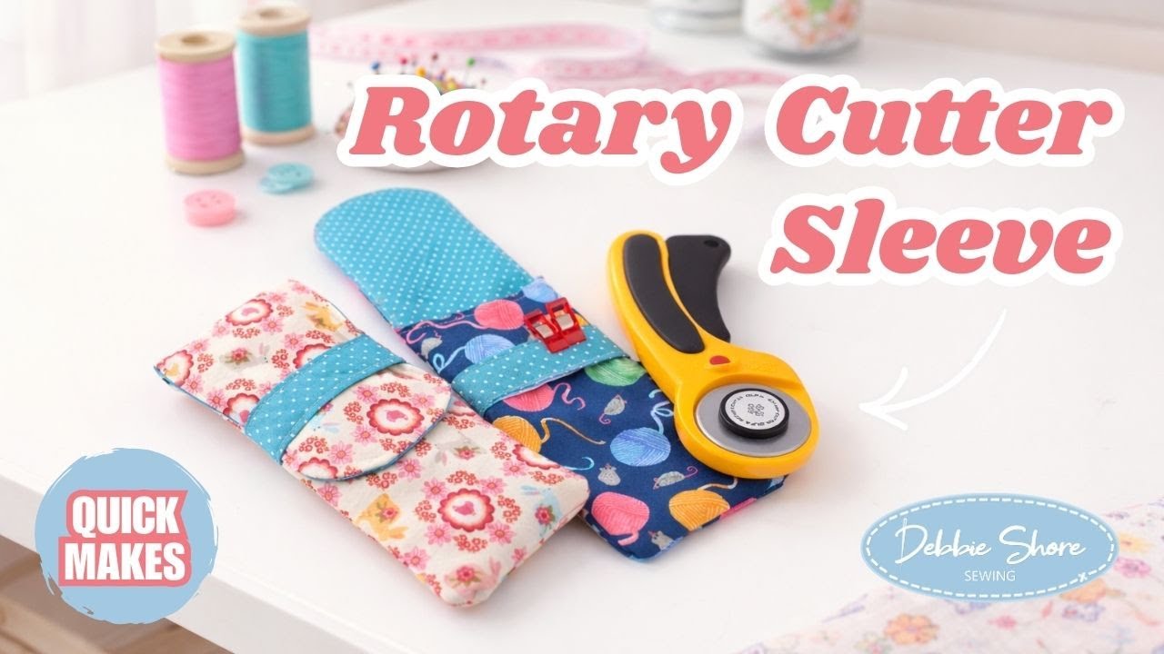 Как пришить чехол для дискового ножа (автор: Дебби Шор)