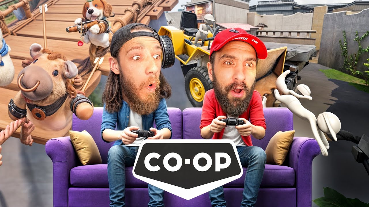 🔴Πάμε να ανάψουμε τα αίματα! Couch Co - Op