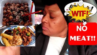 🤦🏾😲 I TRAVELED 45 MILES FOR THIS?! 🥡🍜 🥢EVERYTHING IS ( NO MEAT!! )🔥🔥🔥VEGAN CHINESE FOOD!!!