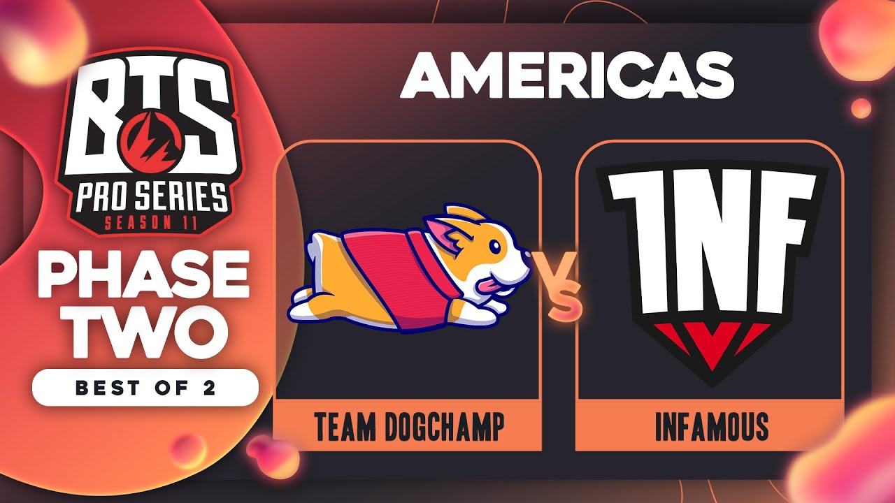 DogChamp vs Infamous Game 2 - BTS Pro Series 11 AM: Groups w/ rkryptic & neph