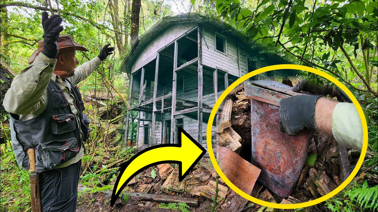 O Mistério da Casa Que Caiu: Fizemos Detectorismo e Achamos Relíquias Impressionantes!