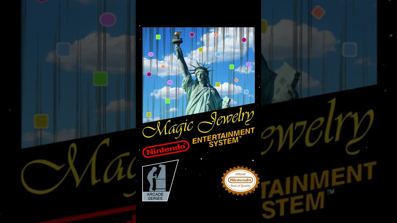 Magic Jewelry Retro NES Game 