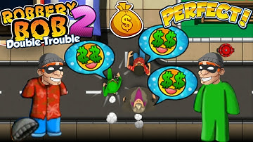 Robbery Bob 2 - Gameplay Walkthrough By Paradiso & Green Screen Bob Ep 1