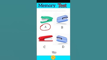 Memory Test Riddles Game 🎯🤯 #youtubeshorts #shorts