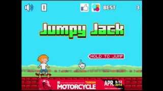 Jumpy Jack GamePlay QuickPlay IOS HD screenshot 5