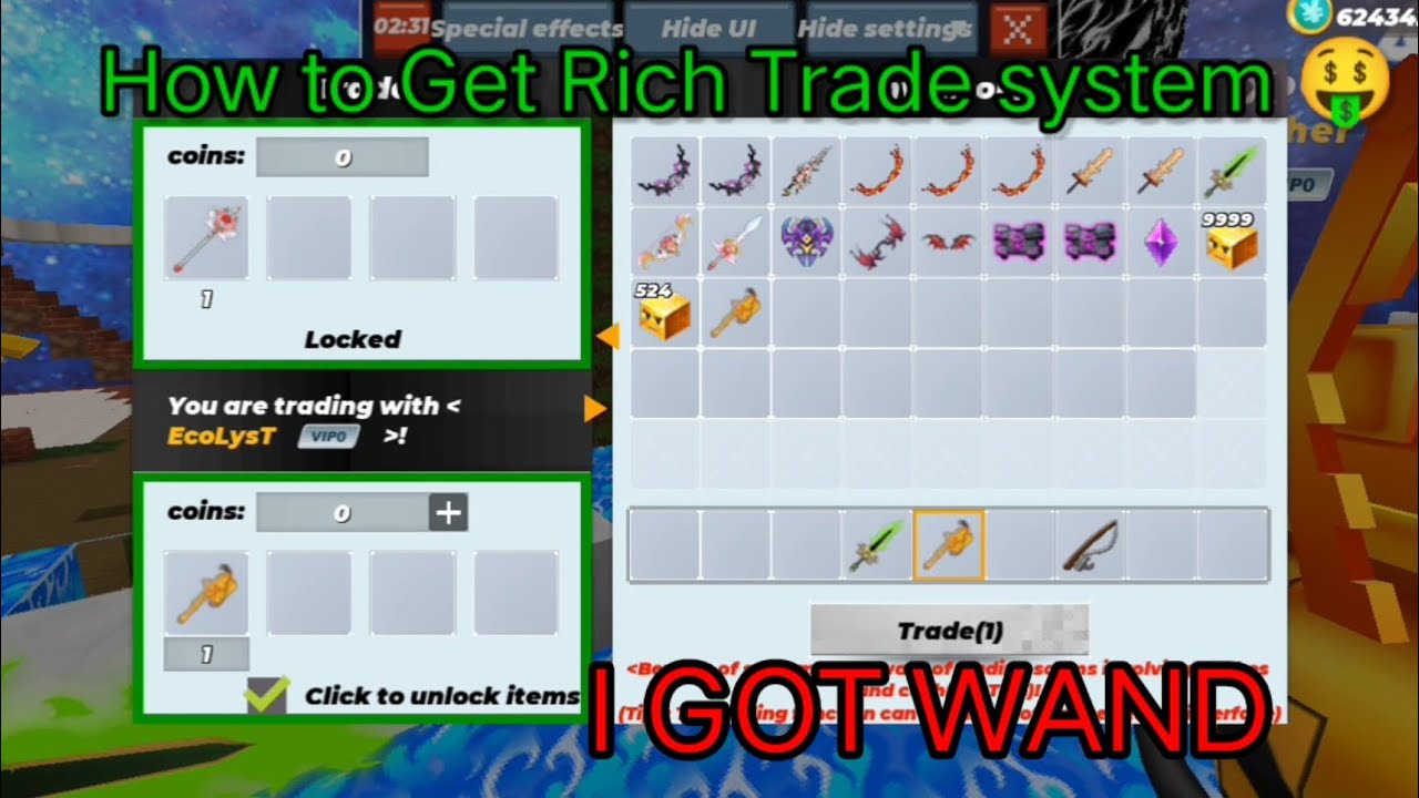 Proof trade (146)How to Get Rich Trade system in Skyblock blockmango