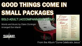Good Things Come in Small Packages | Adult | Solo | Piano