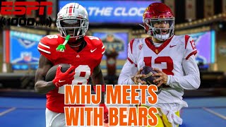 Could the Chicago Bears Trade Up for a Dynamic QB-WR Duo in the Draft?