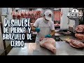 ¿Cómo DESHUESAR una PIERNA DE CERDO? 🐖🍠 100% PERUANO | Recutecu Parrillero