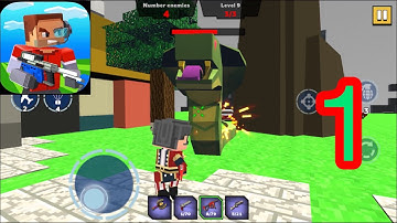 Fire Craft: 3D Pixel World gameplay walkthrough part-1 (iOS, android)