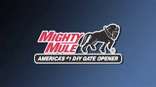 Mighty Mule 10 Watt Solar Gate Battery Charger - Works with All Mighty Mule Gate Openers, Model# FM1