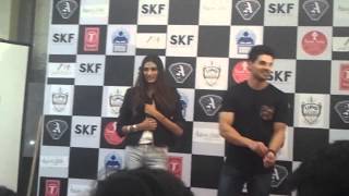 Suraj N Athiya At Aahān 2016 Festival Of Svkm Upg