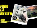 Review of Fiido L3 Folding Electric Bike [INSANE BATTERY]