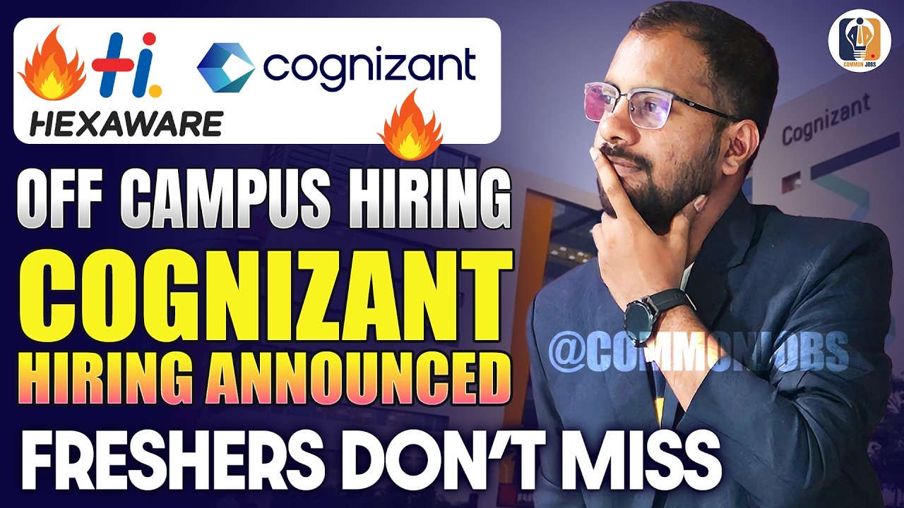Hexaware Announced Hiring For Freshers | Cognizant Latest Hiring ...