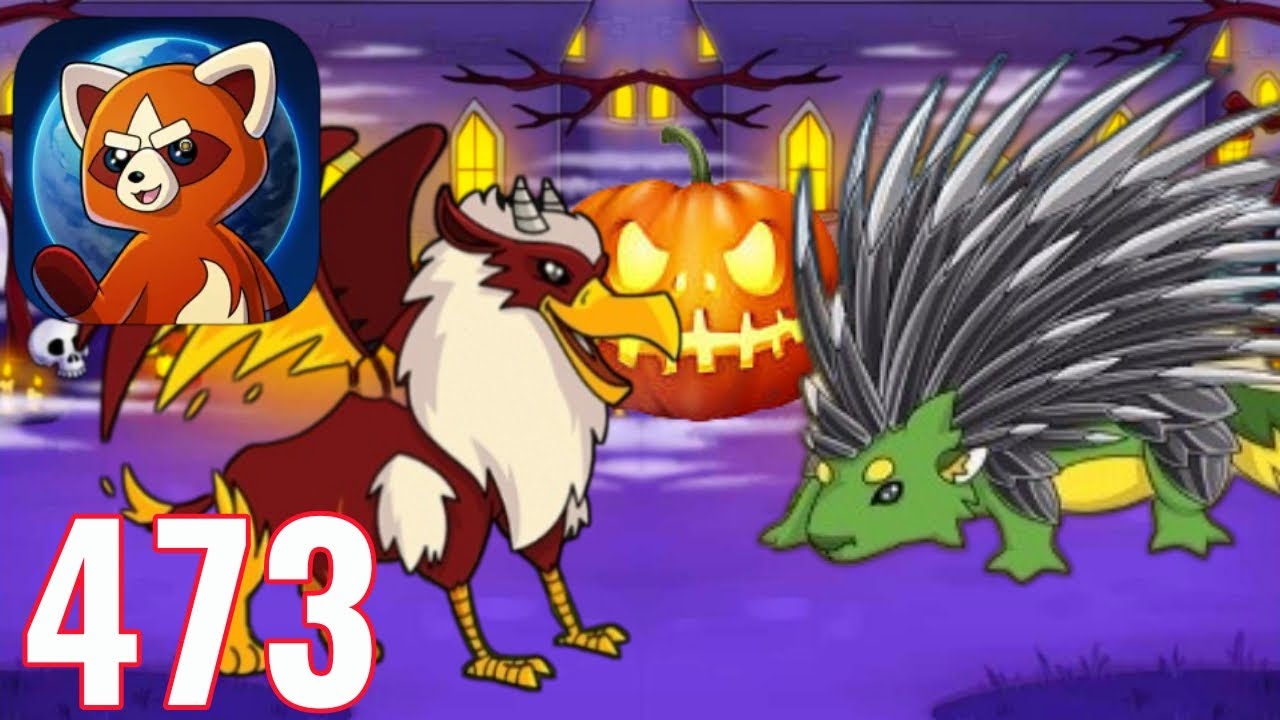 Dynamons World - Gameplay Walkthrough Part 473 - HALLOWEEN EXCLUSIVE Boss Battle 6-10 (iOS, Android)