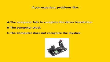 Saitek X 52 pro driver problem Solution