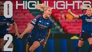 LIFT-OFF IN THE UWCL! 🚀 | HIGHLIGHTS | Benfica 0-2 Arsenal Women | Mead, Russo | Champions League