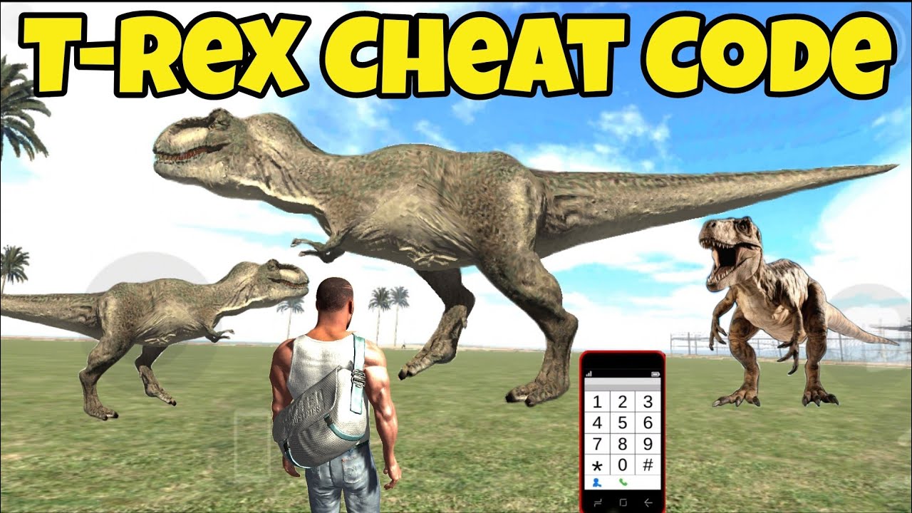 T Rex Code Hack Finally T-Rex Dinosaur Ka Cheat Code Aa Gya || # ...