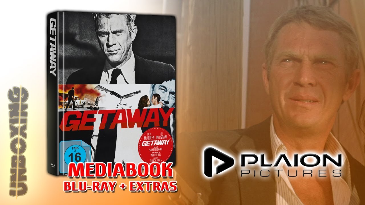 The Getaway (1972) im Mediabook | In Full HD auf BluRay