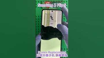 Cheapest Samsung Z Flip5 LCD Screen Display Repair Singapore #singapuramobilerepair