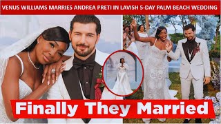Celebrity Inside Venus Williams’ Lavish 5 Day Palm Beach Wedding 💍 With Andrea Preti Wealth