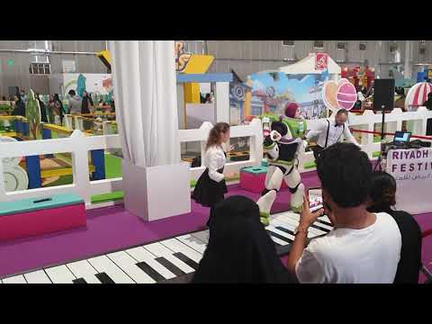 IlGrandePiano Meets Buzz Lightyear At Riyadh Toy Festival Saudi Arabia 