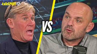 MISSING THE POINT! Simon Jordan CLASHES with Danny Murphy over Man City's tactics v Arsenal!