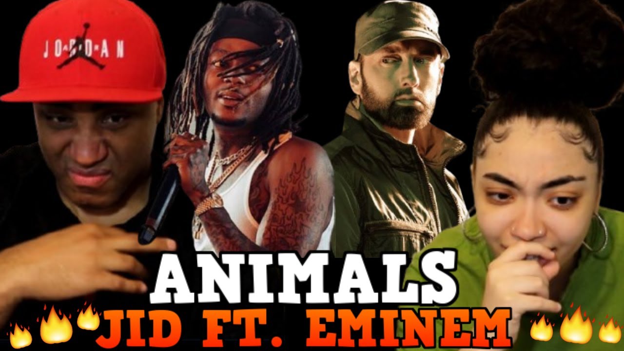 MY DAD REACTS TO JID - Animals (Pt.1) ft. Eminem REACTION