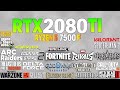 RTX 2080 Tİ + Ryzen 5 7500F - Test in 23 Games