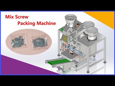 Auto Counting and Packing Machine, Mix Screw Packaging Machine ...