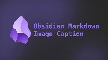 Obsidian markdown image caption