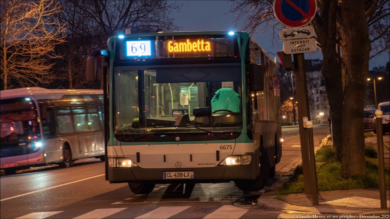 Les affectations insolites du réseau Bus de la RATP -  Décembre 2020
