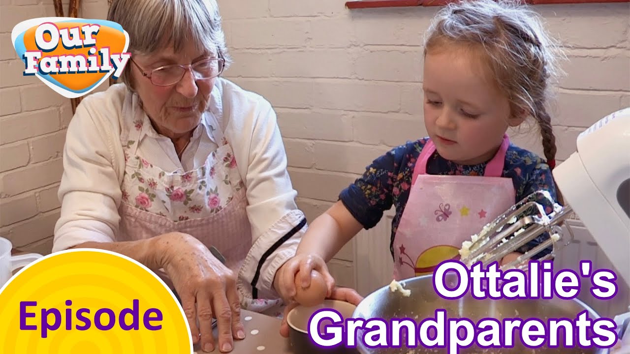 Ottalie’s Grandma and Grandad Come To Visit | OUR FAMILY FULL EPISODES | CBEEBIES