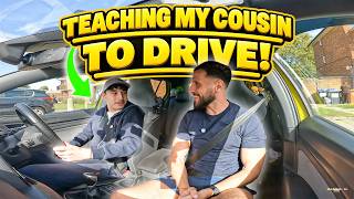 Teaching My Cousin How To Drive!