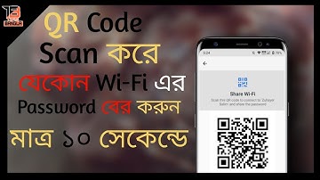 Show Wi-Fi Password By Scanning QR Code।। Bangla Tutorial।। Zuhayer Salim।। Tips Bangla
