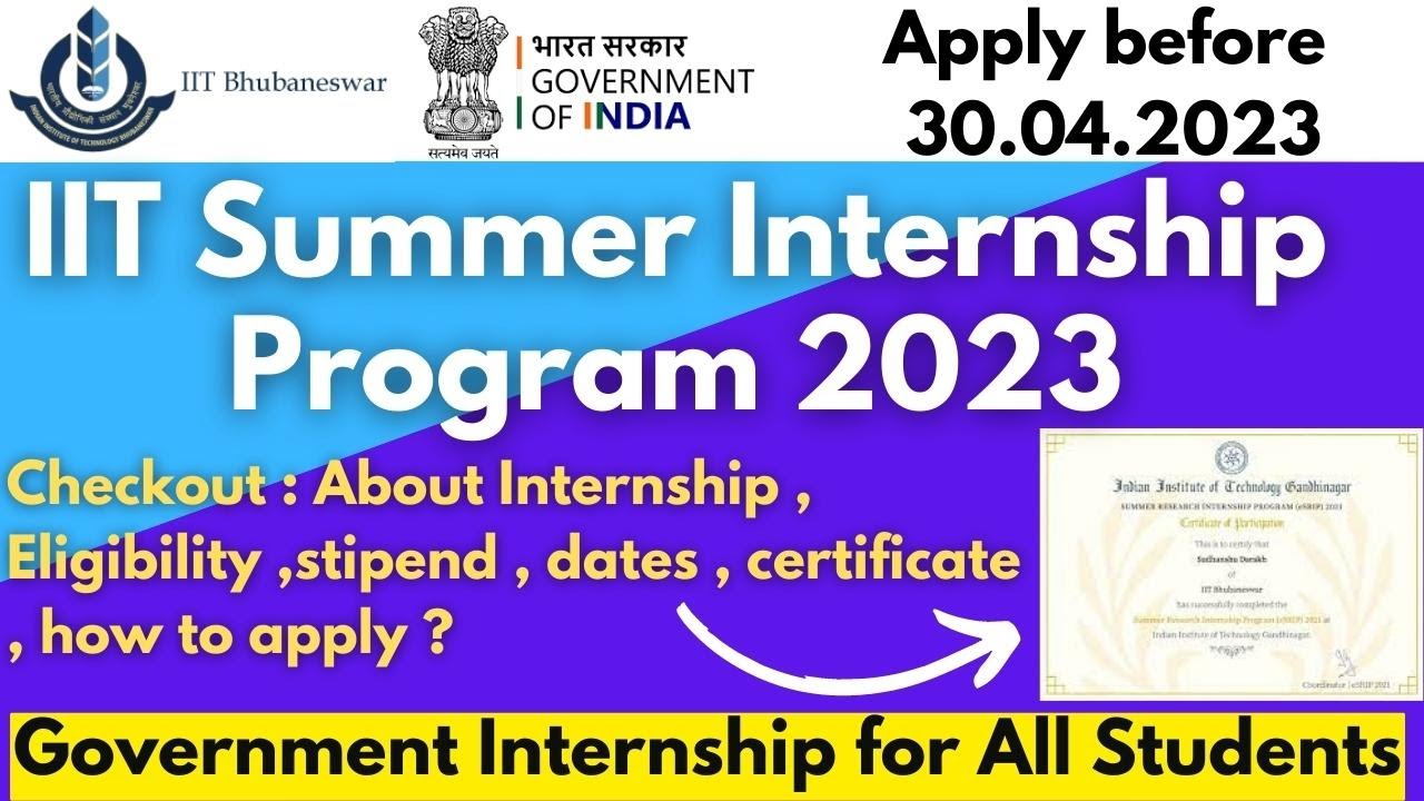 IIT Gandhinagar invites applications for summer internships; deadline to  apply is March 10