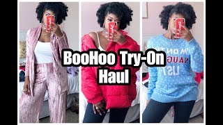 500 Boohoo Winter Try-On Haul 60% Off Sale
