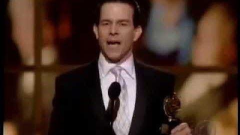Christian Hoff wins 2006 Tony Award for Best Featured Actor in a Musical