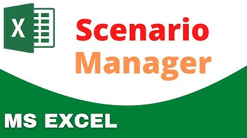 How To Use Scenario Manager in What-If Analysis in MS Excel | What-If Analysis | Hindi Version  Anil
