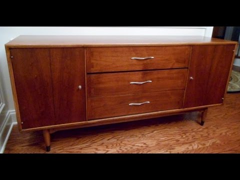 Restoring The Top Of A Lane Acclaim Buffet From 1964 Youtube