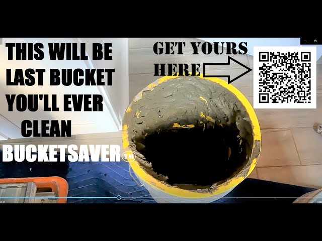 NEVER CLEAN YOUR BUCKET AGAIN !!! 