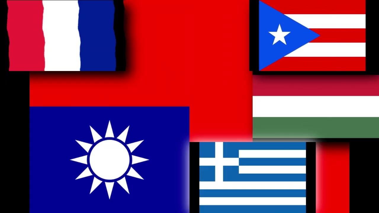 Taiwan, France, Hungary, Greece and Puerto Rico EAS Alarms Sparta Porta Remix