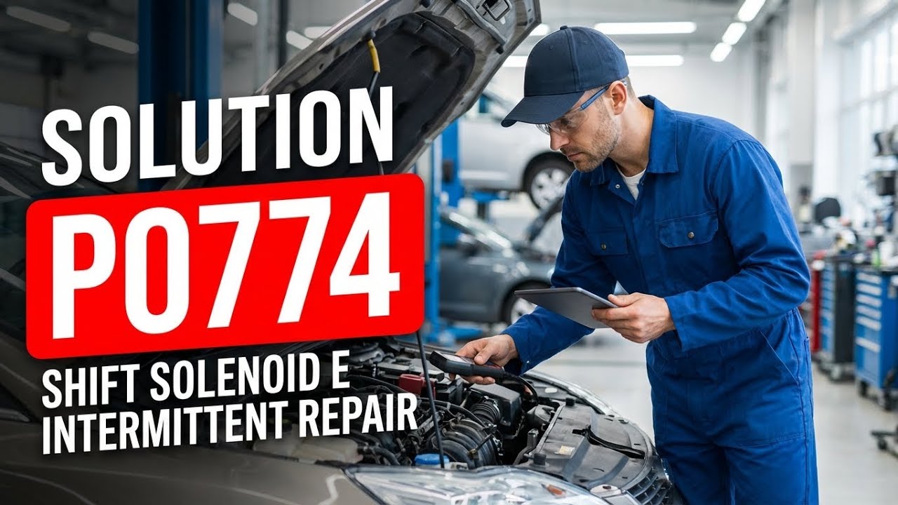 P0704 Code HOW TO FIX P0774 OBD II ERROR CODE - SHIFT SOLENOID E INTERMITTENT ...
