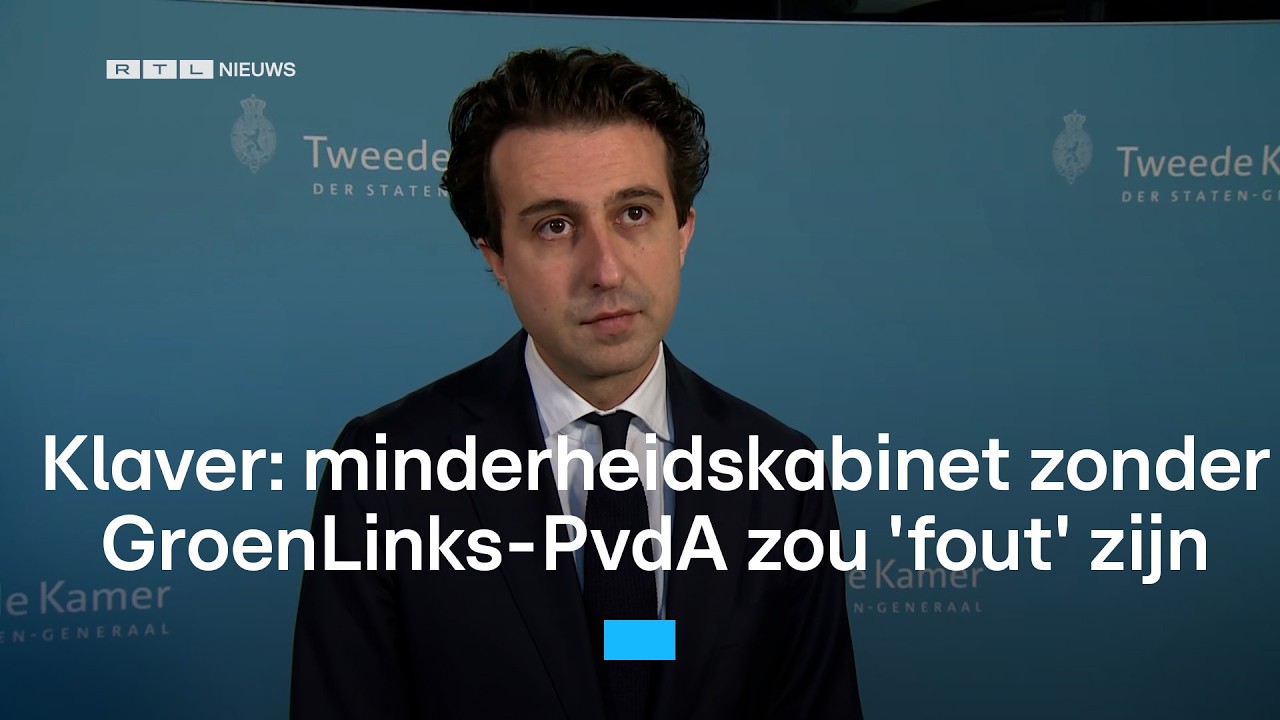 GroenLinks-PvdA leider Jesse Klaver over de formatie | RTL Nieuws
