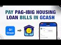 How to pay Pag-ibig Housing Loan bills in Gcash