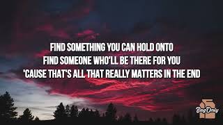 ILLENIUM - All That Really Matters ft. Teddy Swims (Lyrics)