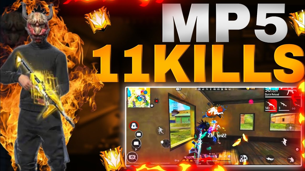 MP5 Unbillable head short 🔥solo vs solo full Gameplay || 
