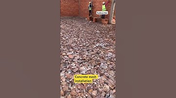 BRC mesh installation #construction#wiremesh#brc#concrete #shorte