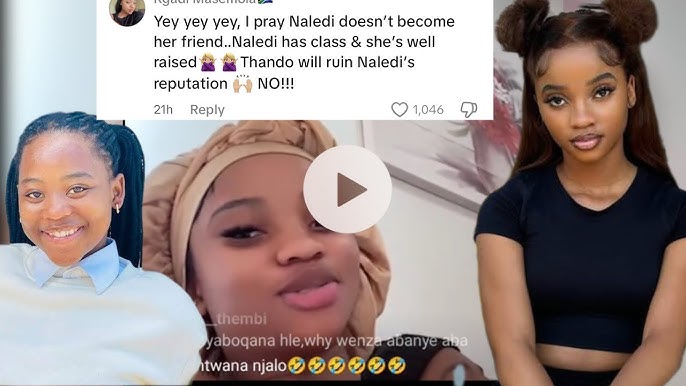 Watch Thando propose friendship to Naledi Aphiwe and gets dragged/she shows  her term 1 results 🔥